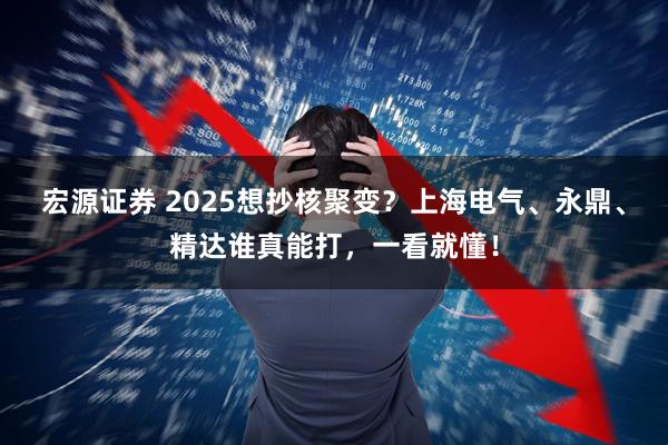 宏源证券 2025想抄核聚变？上海电气、永鼎、精达谁真能打，一看就懂！