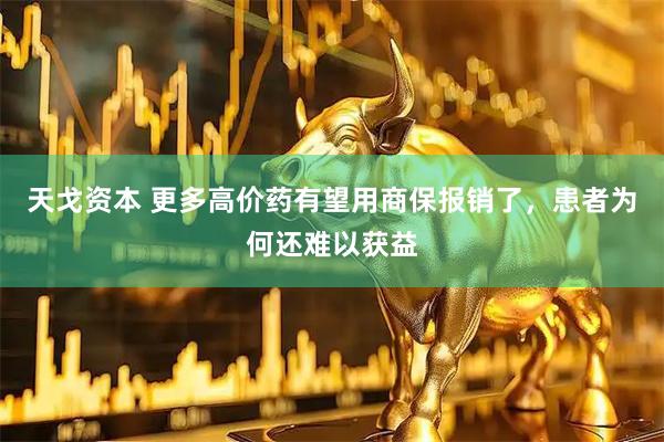 天戈资本 更多高价药有望用商保报销了，患者为何还难以获益