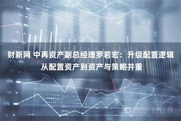 财新网 中再资产副总经理罗若宏：升级配置逻辑 从配置资产到资产与策略并重