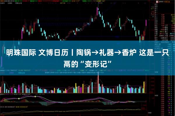 明珠国际 文博日历丨陶锅→礼器→香炉 这是一只鬲的“变形记”